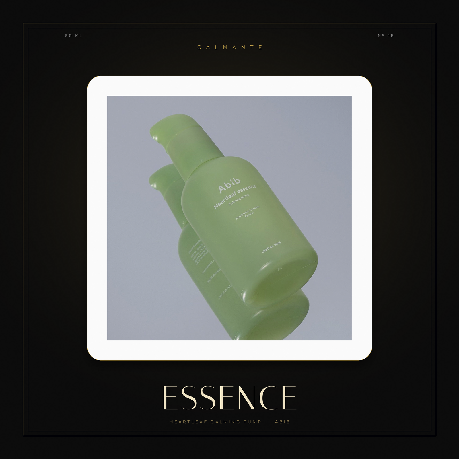 Abib Heartleaf Essence Calming Pump