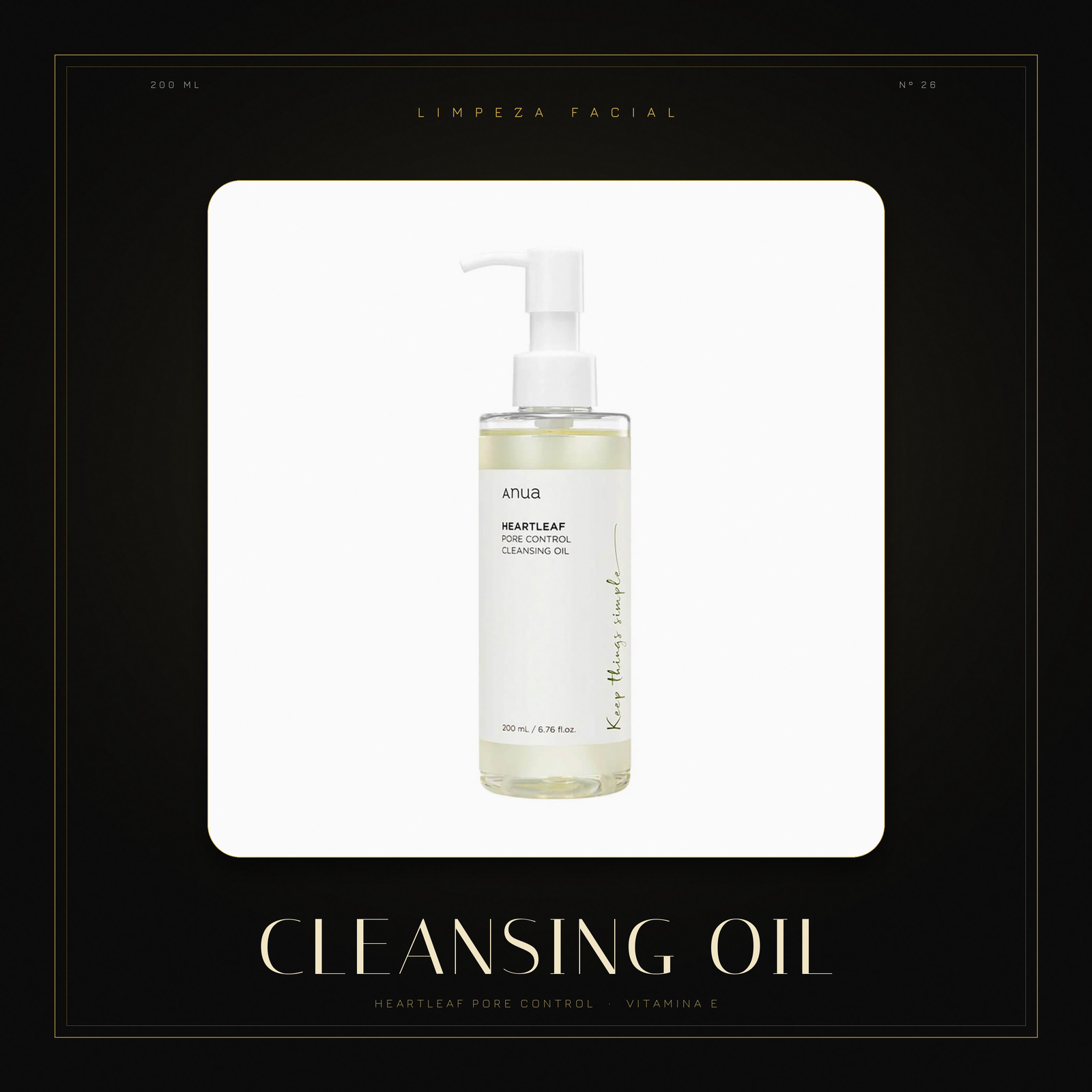 Anua Heartleaf Pore Control Cleansing Oil