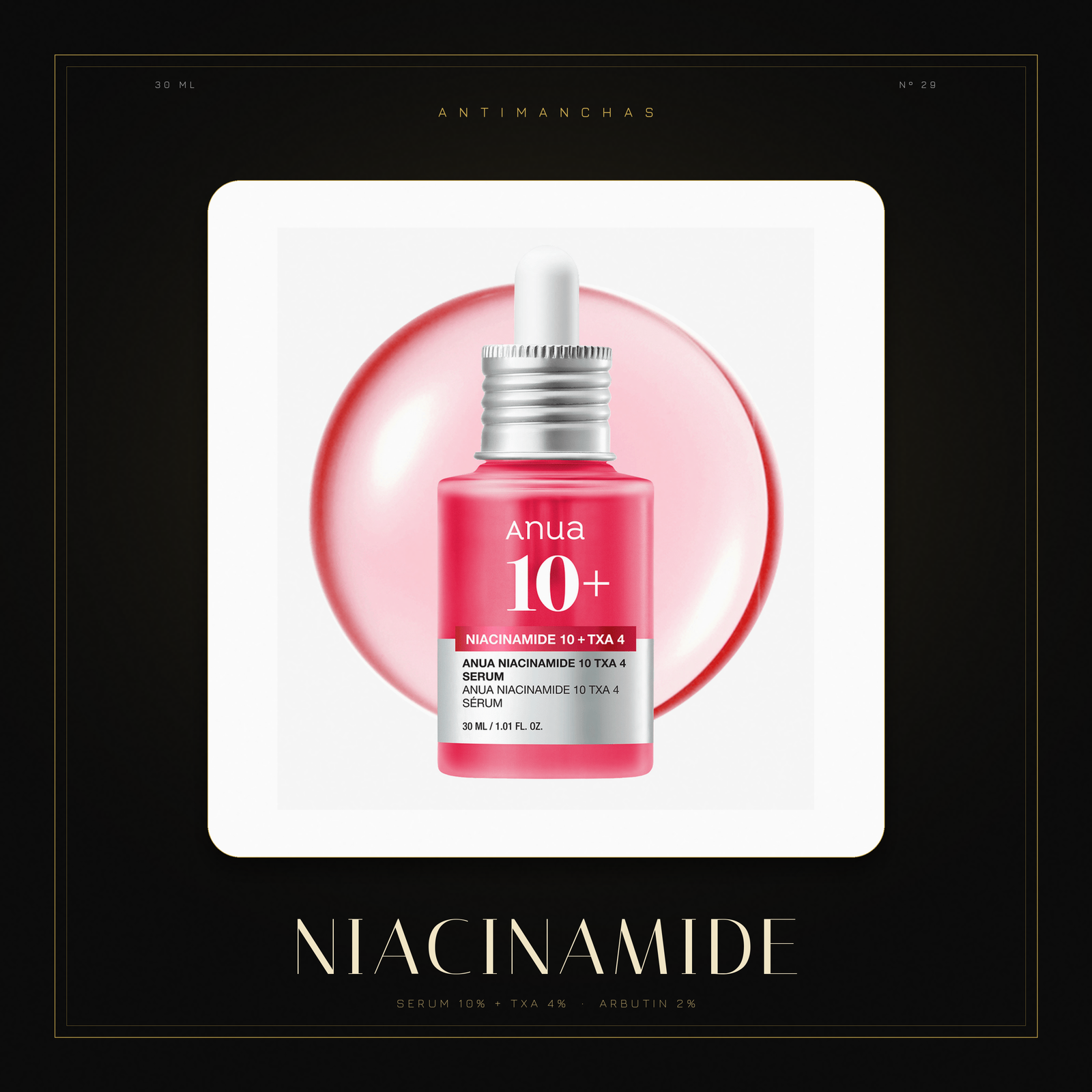 Anua Niacinamide 10% + TXA 4% Serum