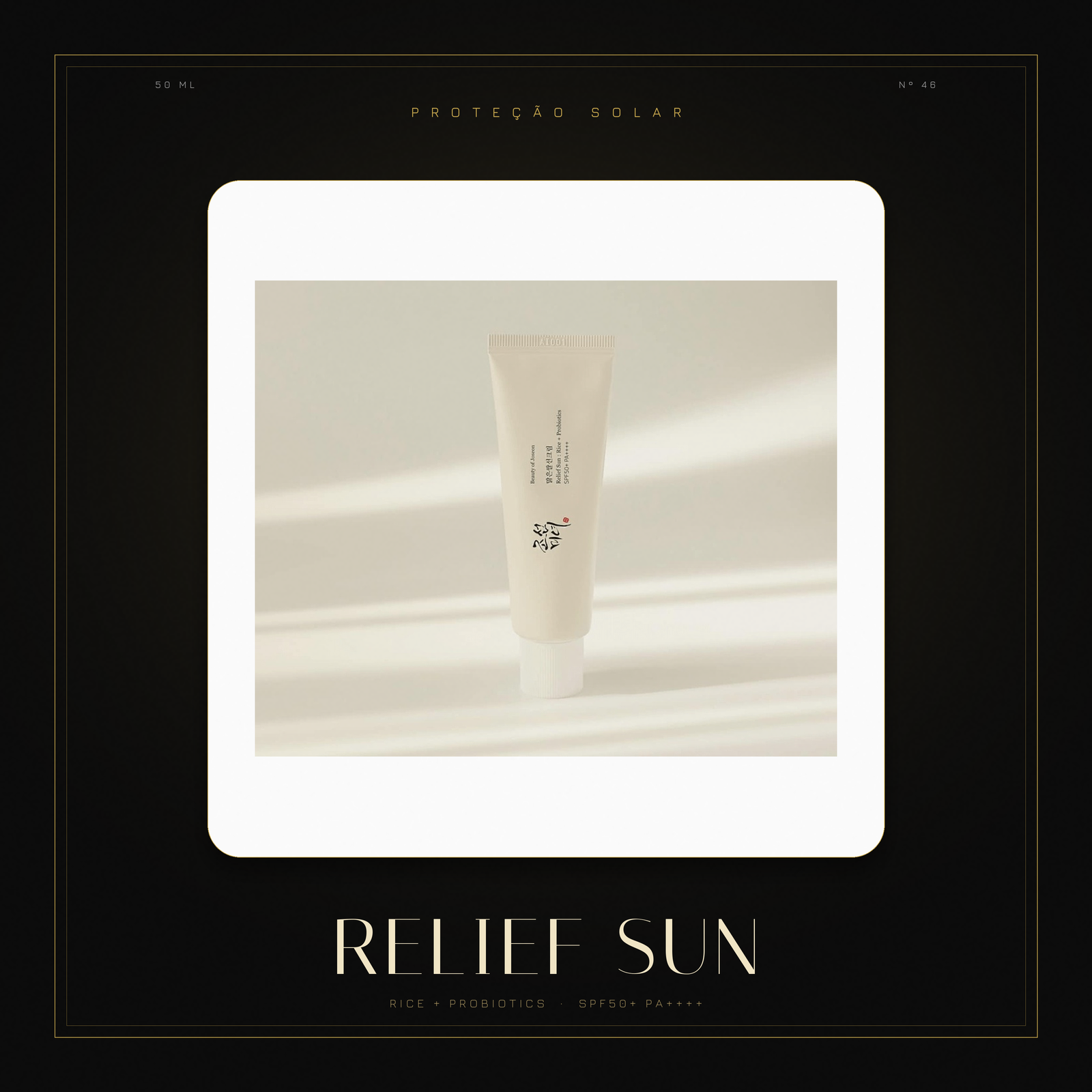 Beauty of Joseon Relief Sun Rice + Probiotics SPF50+