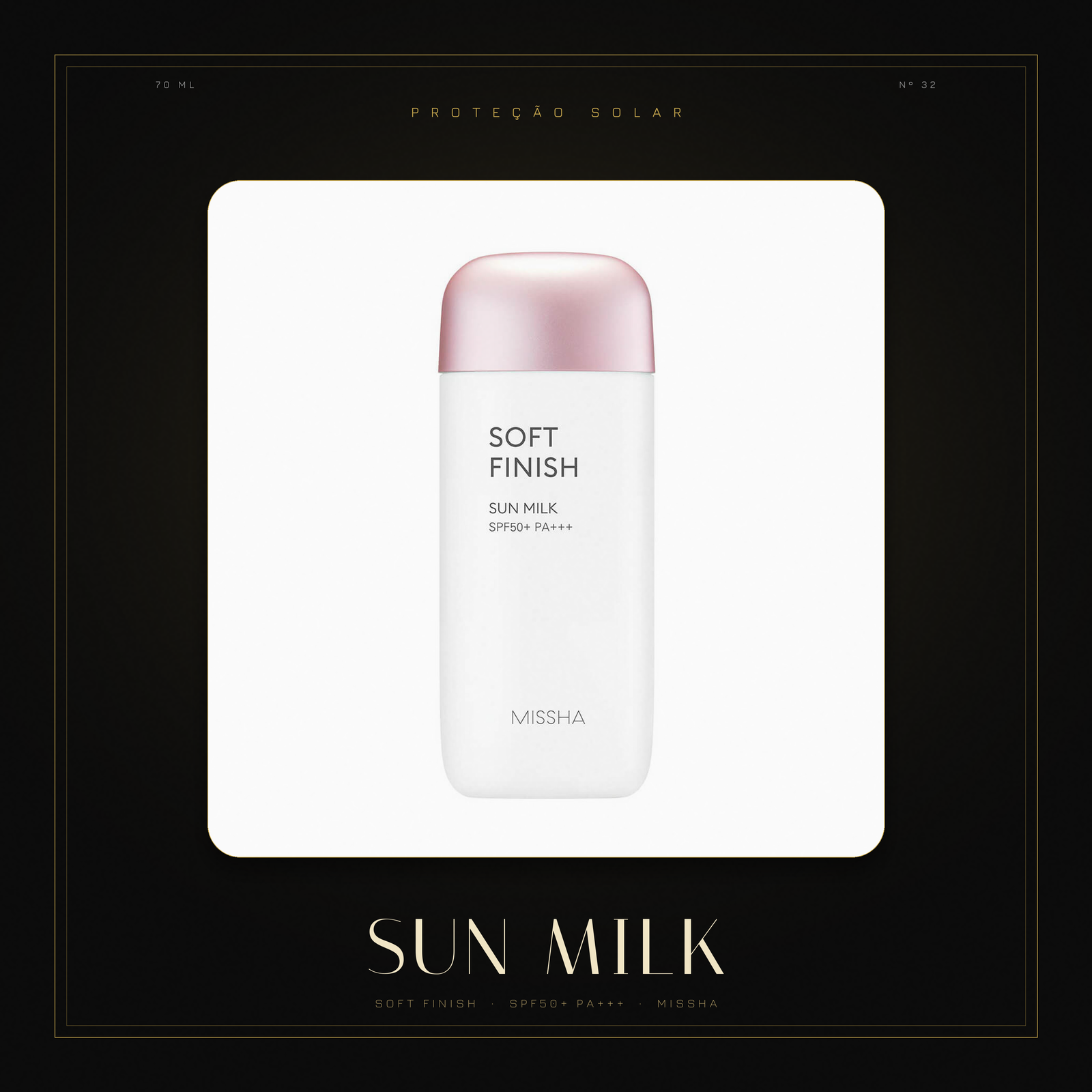 Missha All Around Safe Block Soft Finish Sun Milk SPF50+
