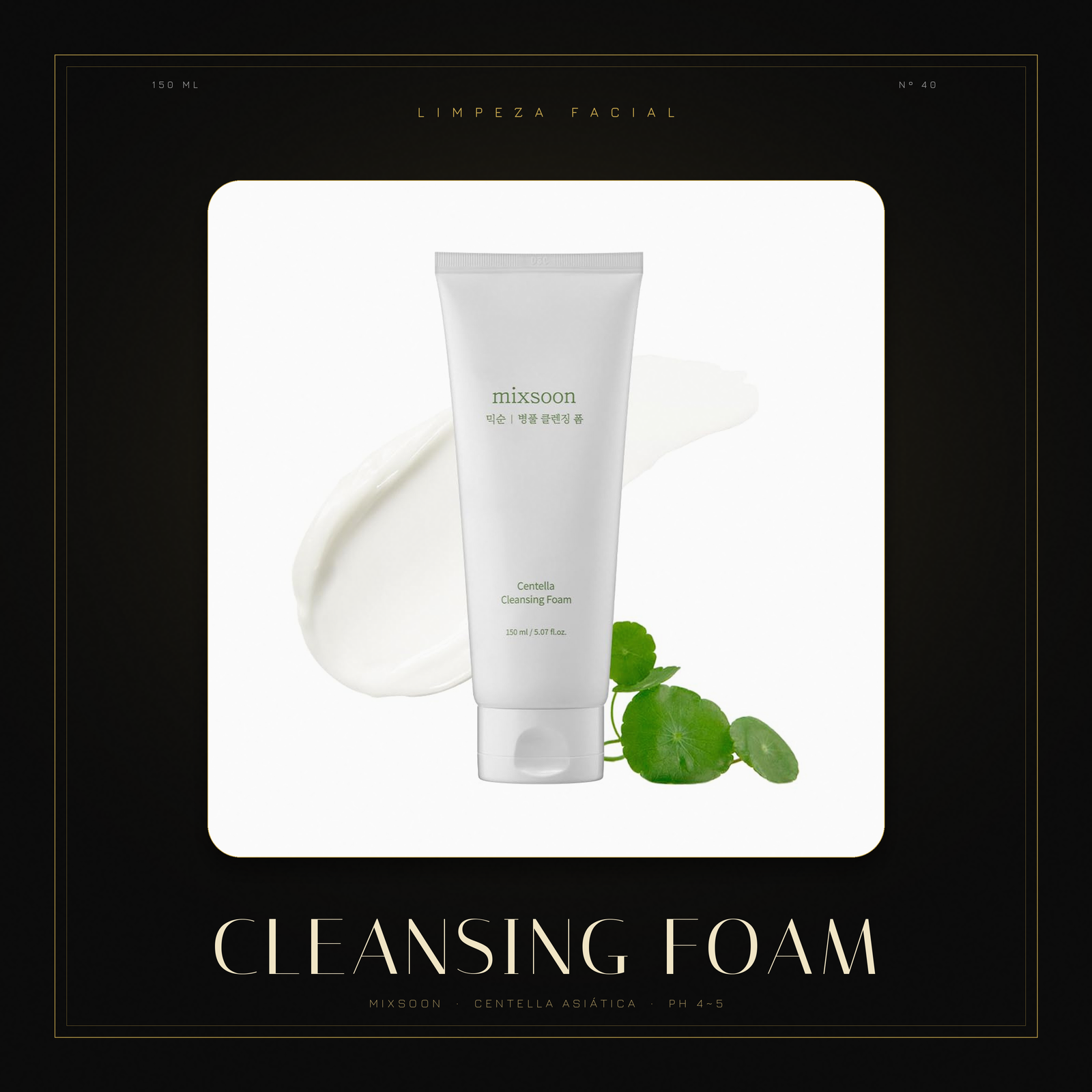 Mixsoon Centella Cleansing Foam