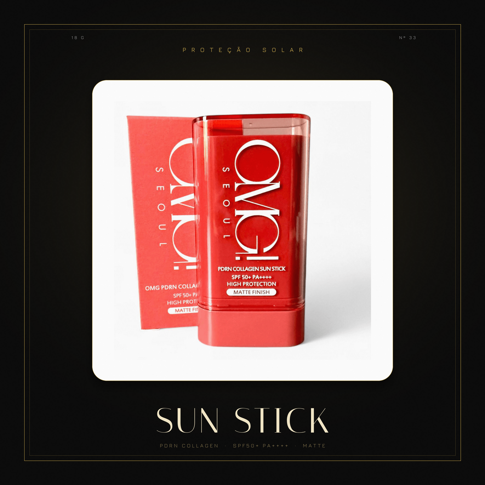 OMG! Seoul PDRN Collagen Sun Stick SPF50+