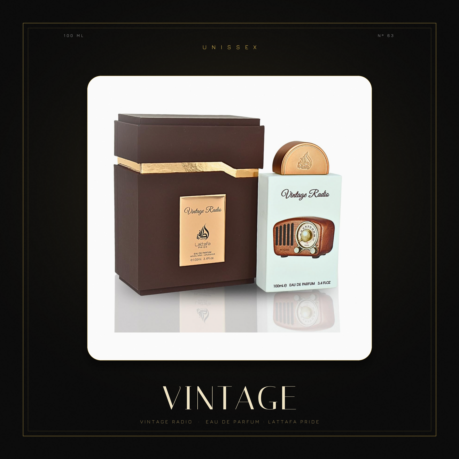 Lattafa Pride Vintage Radio Eau de Parfum