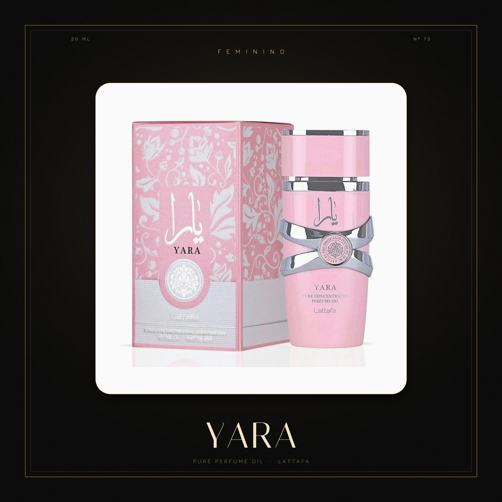 Lattafa Yara Pure Concentrated Perfume Oil